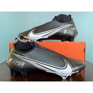 Nike Vapor Edge Pro 360 Black/Iridescent Football Cleats Men's Sz 14 AO8277-001